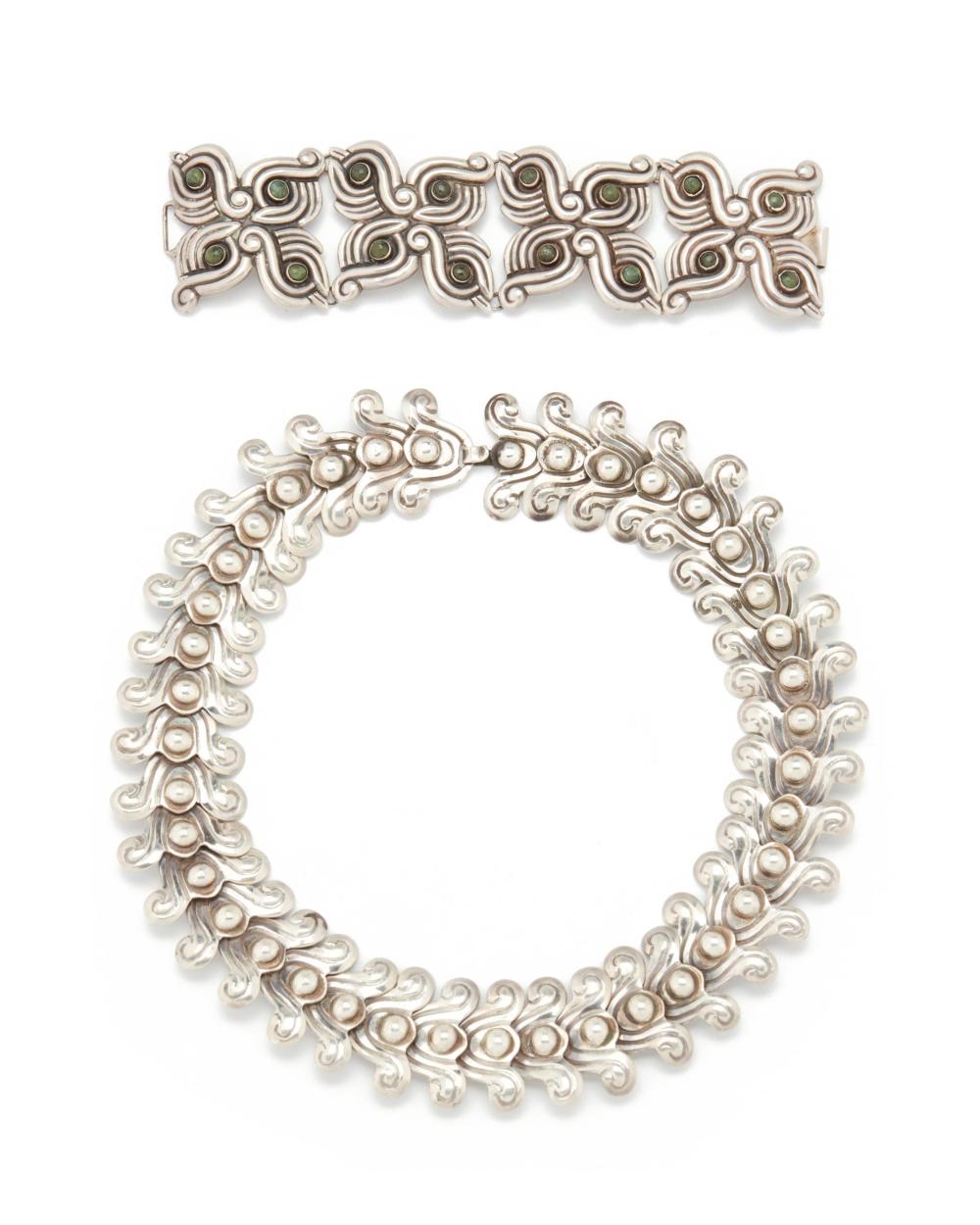 TWO LOS CASTILLO SILVER JEWELRY