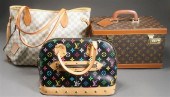 TWO LOUIS VUITTON STYLE PURSES