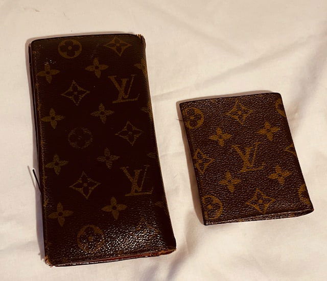 TWO LOUIS VUITTON WALLETSTwo