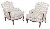 TWO LOUIS XV-STYLE ARMCHAIRS 2