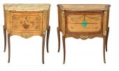 TWO LOUIS XV STYLE COMMODES, O