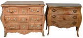 TWO LOUIS XV STYLE COMMODESTwo