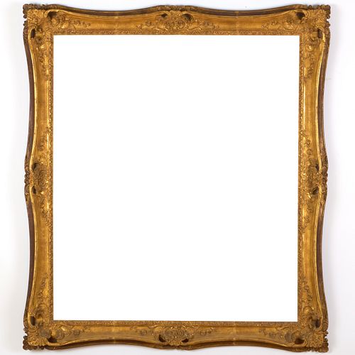 TWO LOUIS XV STYLE GILTWOOD