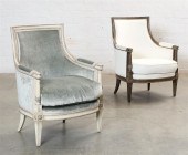 TWO  LOUIS XVI STYLE PARCEL SI