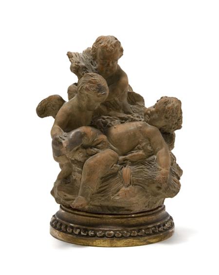 Two Louis XVI Style Terra Cotta