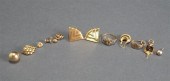 TWO LOW-KARAT GOLD RINGS (2.2