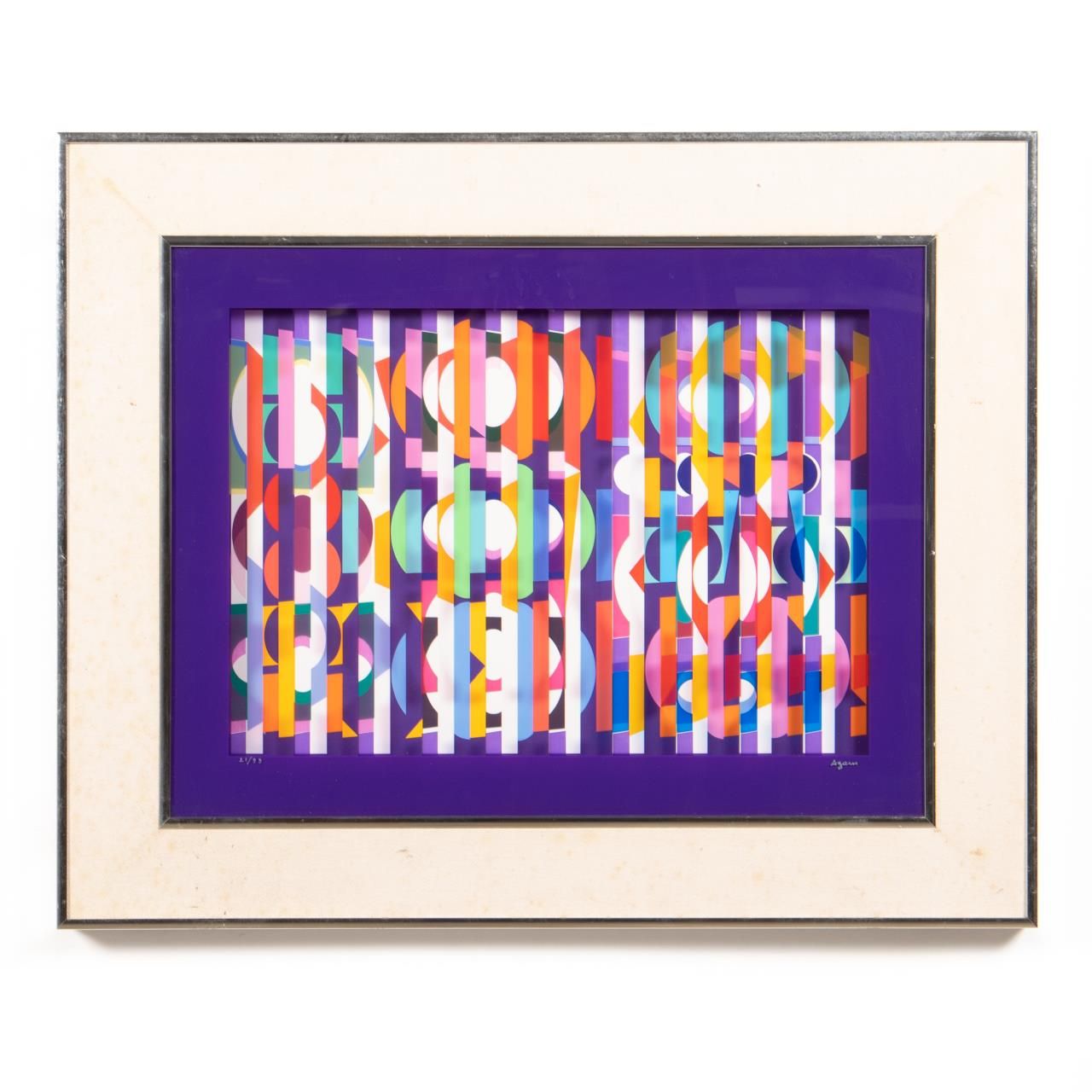 TWO LUCITE "YO YO" SCULPTURES BY