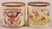 TWO LUSTER DECORATED CHINA CHI