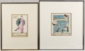 TWO LUXITE HOSIERY ADVERTISING