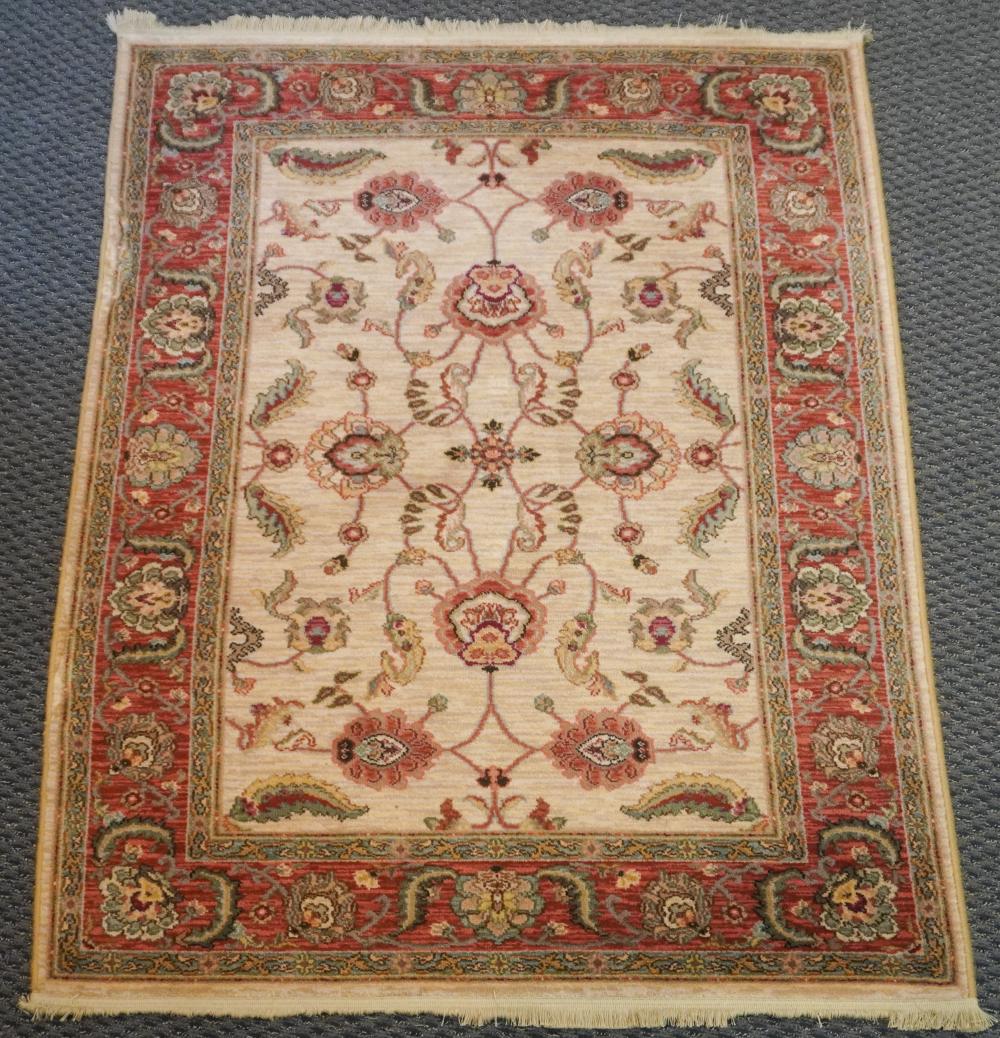 TWO MACHINE MADE RUGS, ONE BY