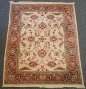 TWO MACHINE MADE RUGS, ONE BY