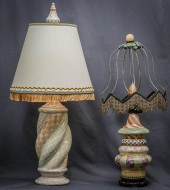 TWO MACKENZIE-CHILDS ART POTTE