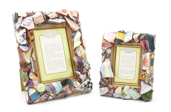 Two MacKenzie-Childs Picture Frames