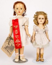 TWO MADAME ALEXANDER COMPOSITI