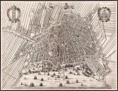 TWO MAPS OF AMSTERDAMTwo Antiq