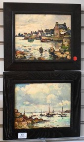 TWO MARCEL PARTURIER (FRENCH,