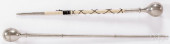 TWO MARCHING BAND BATONS, 20TH