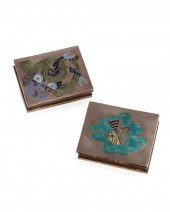 TWO MARGOT DE TAXCO ENAMELED S