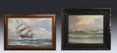 TWO MARITIME OIL PAINTINGS BY