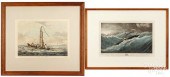 TWO MARITIME PRINTSTwo maritim