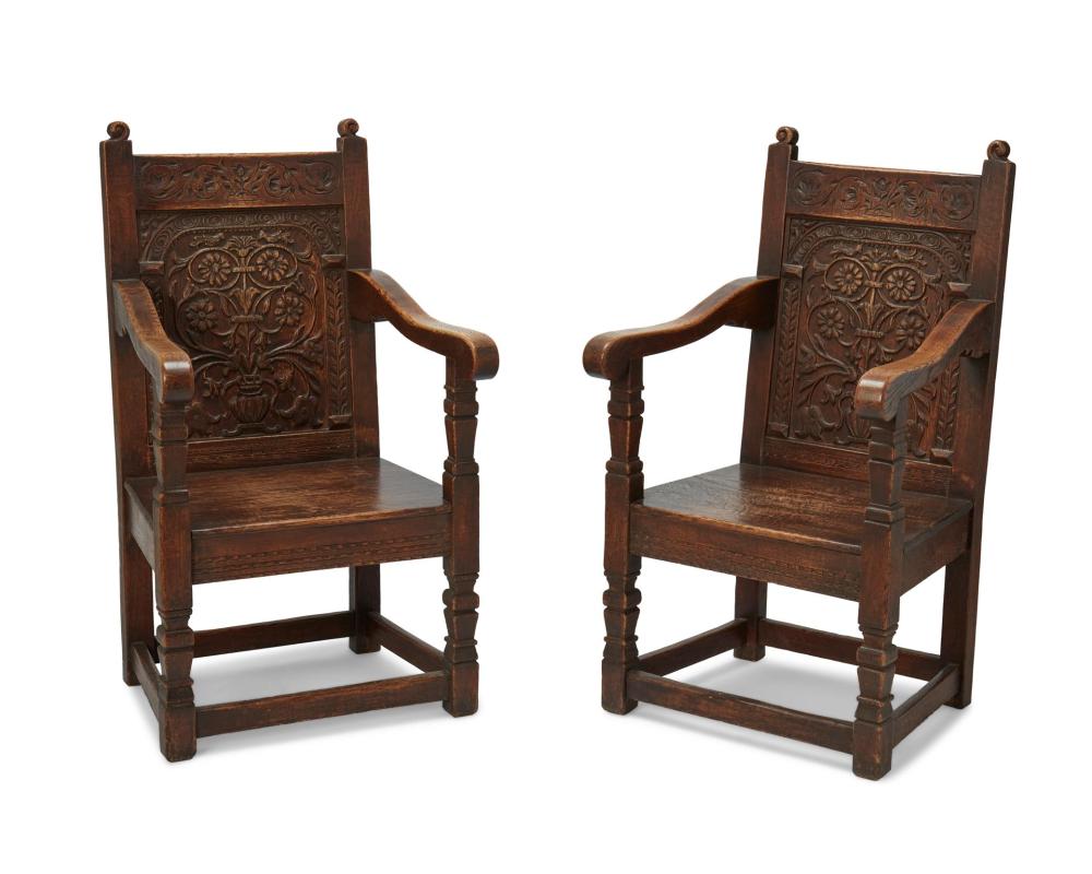 TWO MARSHALL LAIRD SPANISH COLONIAL