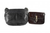 TWO MARTIN VAN SCHAAK HANDBAGS