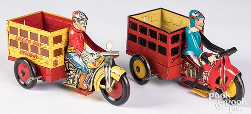 TWO MARX LITHOGRAPHED TIN WIND-UP