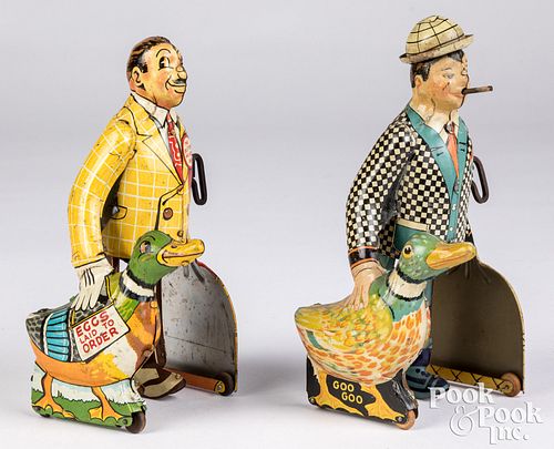 TWO MARX LITHOGRAPHED WIND-UP