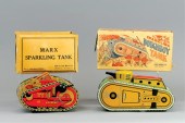 TWO MARX TANK TOYS Both with b