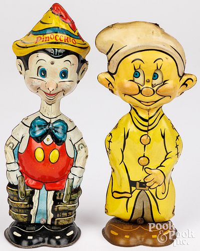 TWO MARX TIN LITHOGRAPH WIND-UP
