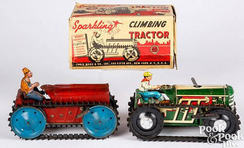 TWO MARX TIN LITHOGRAPH WIND-UP