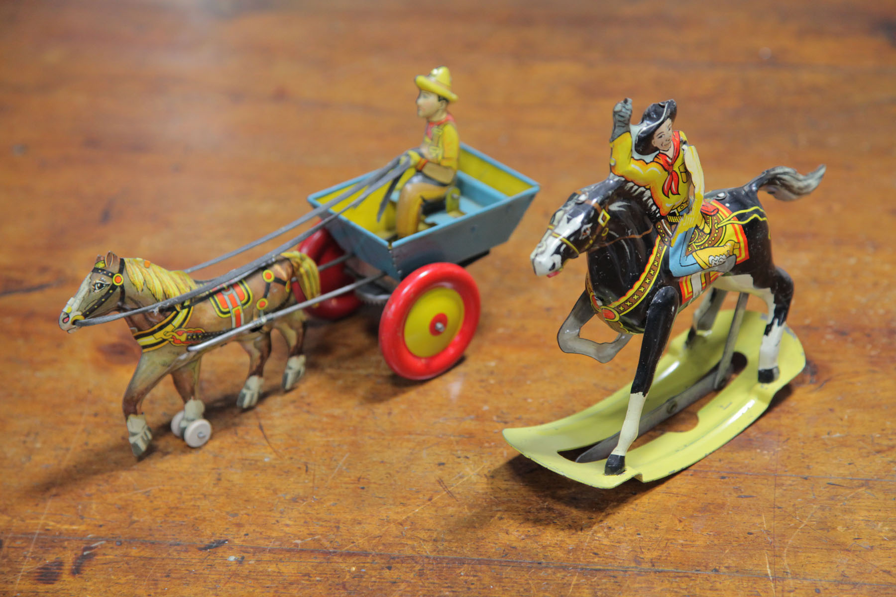 TWO MARX WIND UP TOYS.  New York 