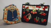 TWO MARY FRANCES BEADED AND DE