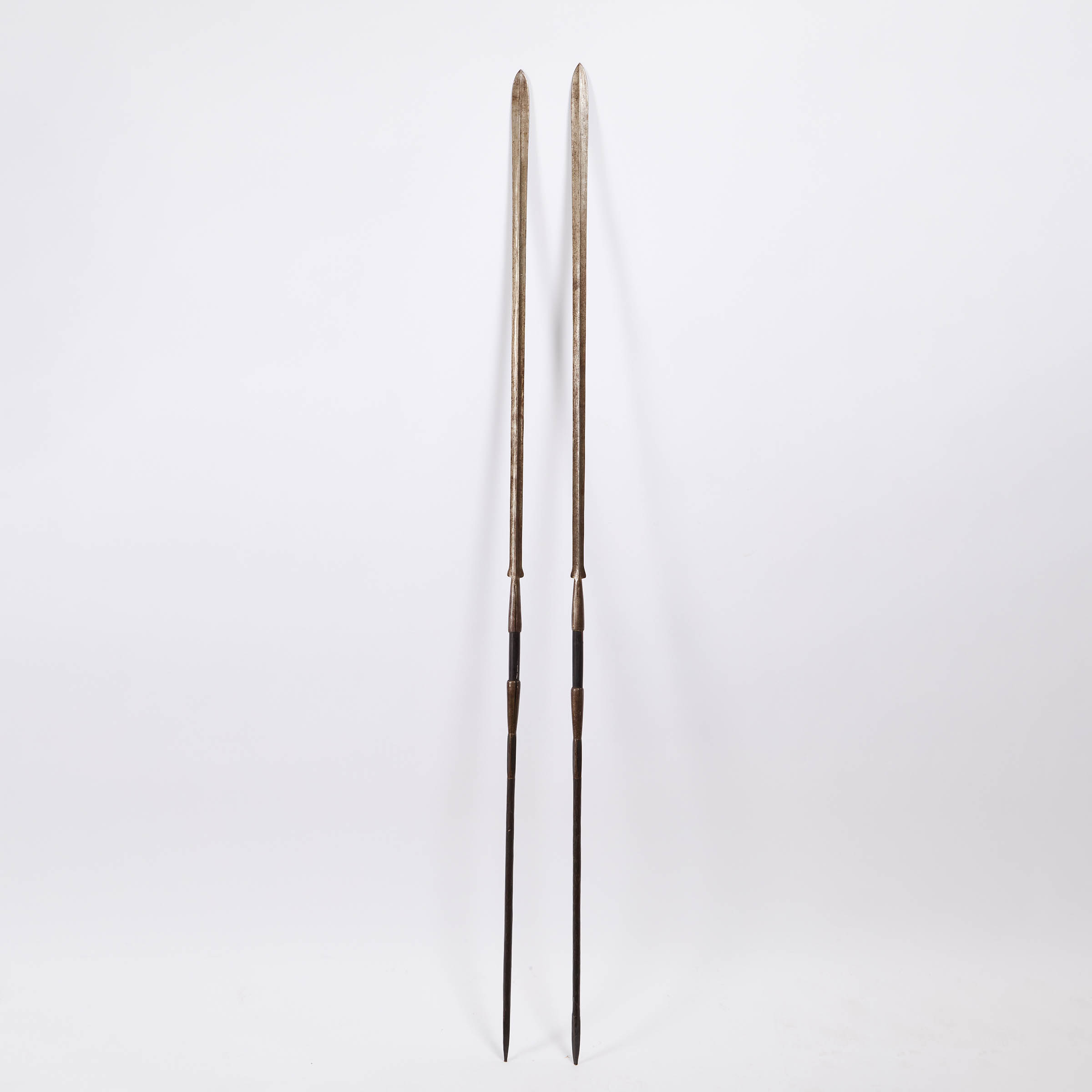 Two Masai Lion Spears,