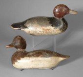 Two Mason factory decoys: pair