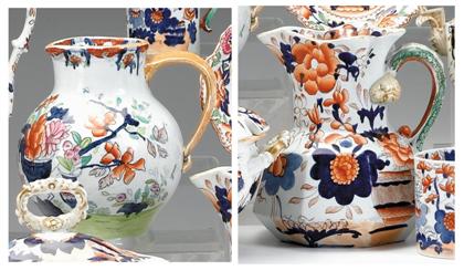 Two Mason's Imari palate