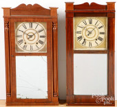 TWO MASSACHUSETTS MAHOGANY MAN