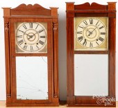 TWO MASSACHUSETTS MAHOGANY MAN