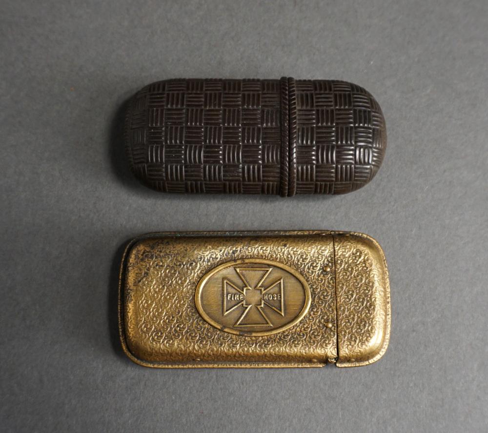 TWO MATCH SAFESTwo Match Safes,