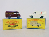 TWO MATCHBOX SERIES LESNEY CAR