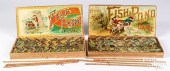TWO MCLOUGHLIN BROS. FISH POND
