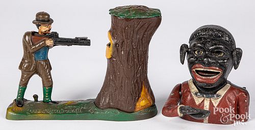 TWO MECHANICAL BANKSTwo