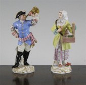 Two Meissen figures late 19th