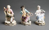 TWO MEISSEN FIGURES OF YOUNG B