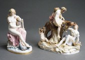 TWO MEISSEN MYTHOLOGICAL FIGUR