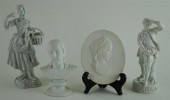 TWO MEISSEN PORCELAIN FIGURES