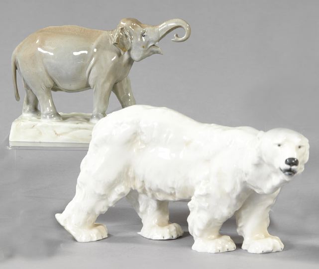 Two Meissen Porcelain Figures, 