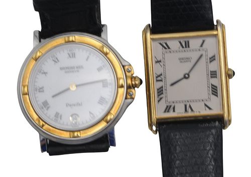 TWO MEN'S RAYMOND WEIL PARSIFEL AND