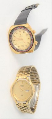 TWO MEN'S WRISTWATCHES, TO INC