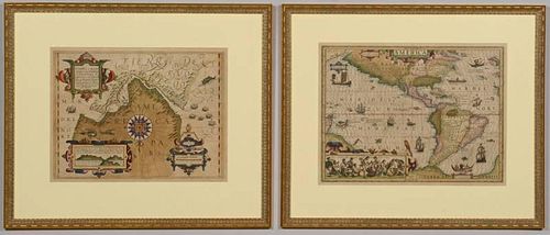 TWO MERCATOR / HONDIUS MAPS2